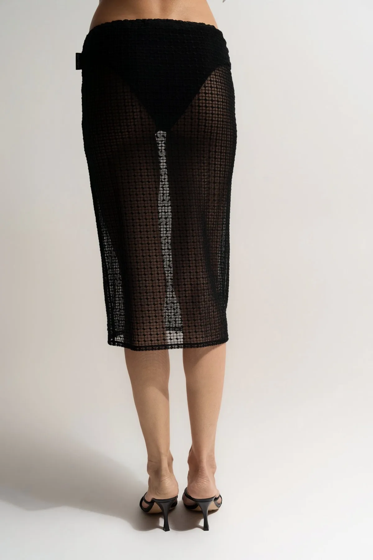 COURRÈGES | TUBE LACE SKIRT