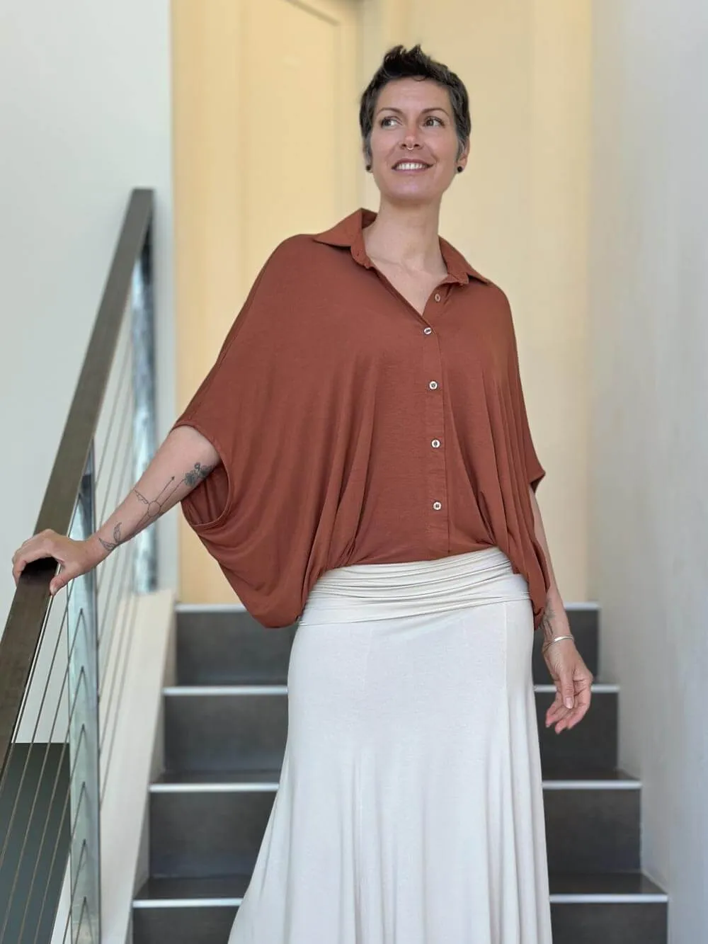 CU Button Blouse
