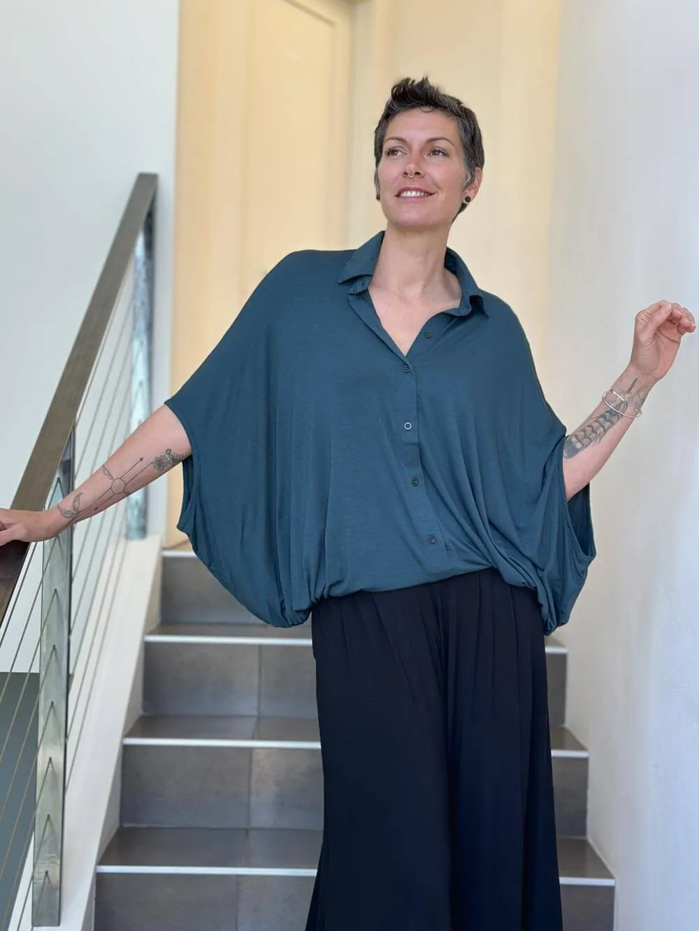 CU Button Blouse