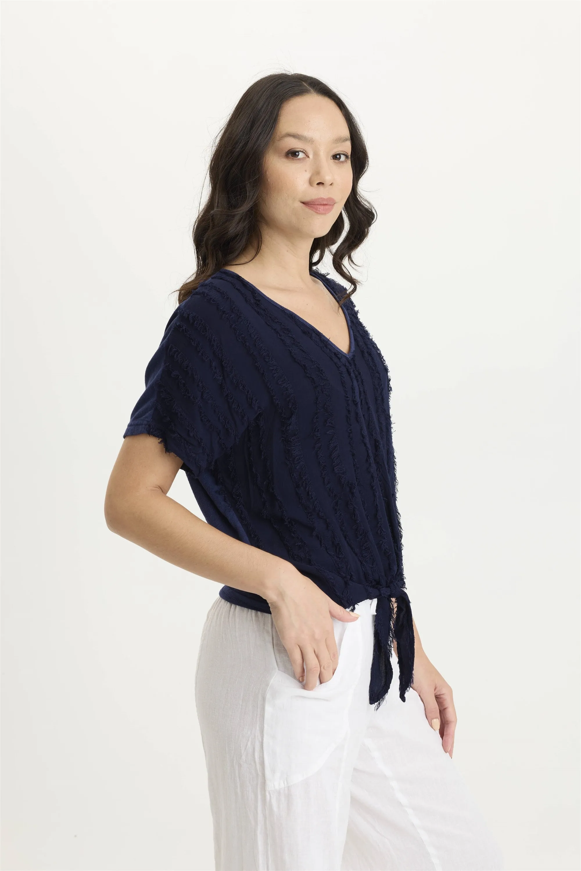 Curine V-Neck
