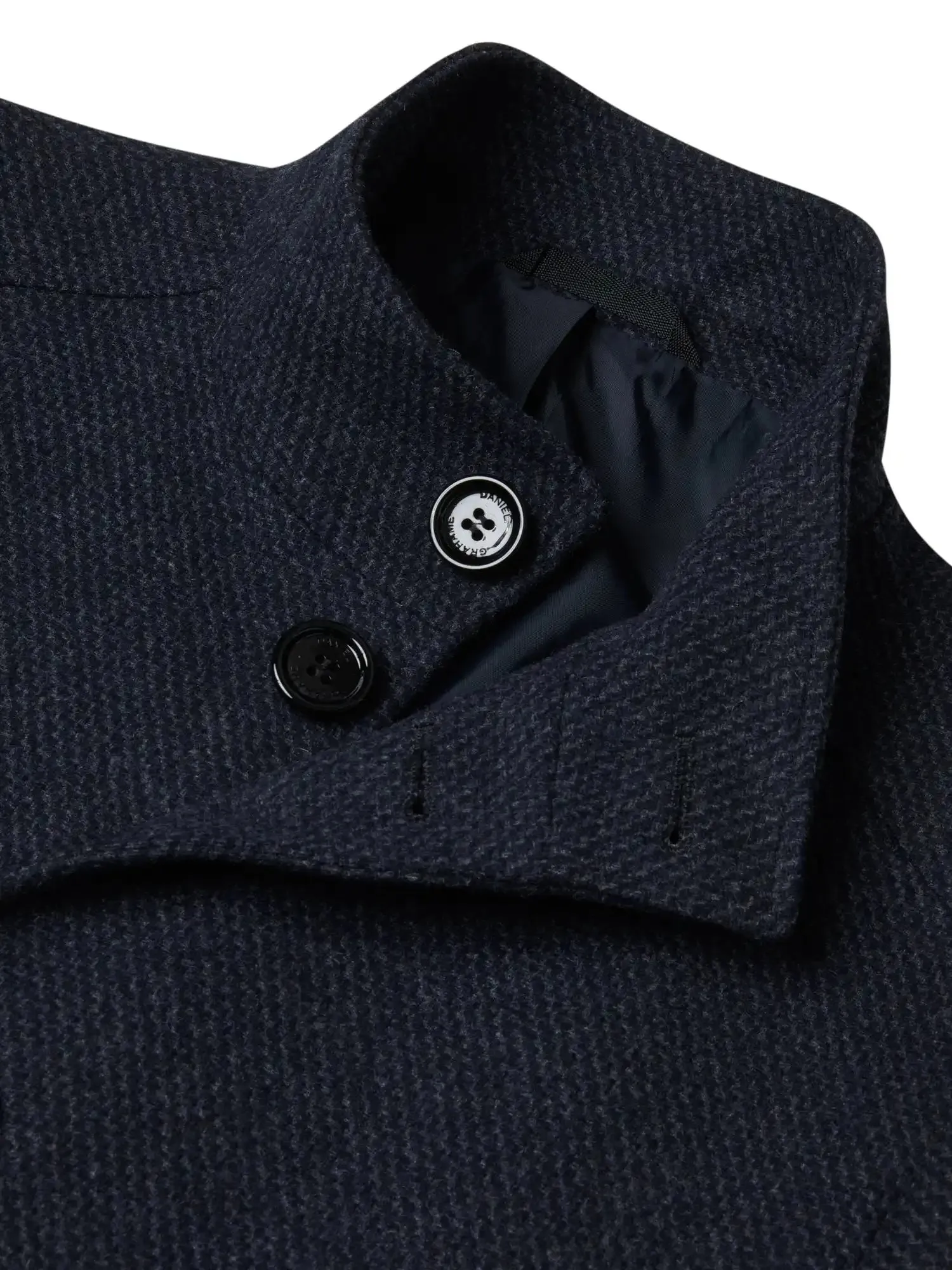 Daniel Grahame Watson Overcoat 90606/28 Navy