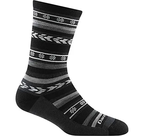 Darn Tough Womens 6040 Bronwyn Crew Lightweight with Cushion Merino Wool Socks