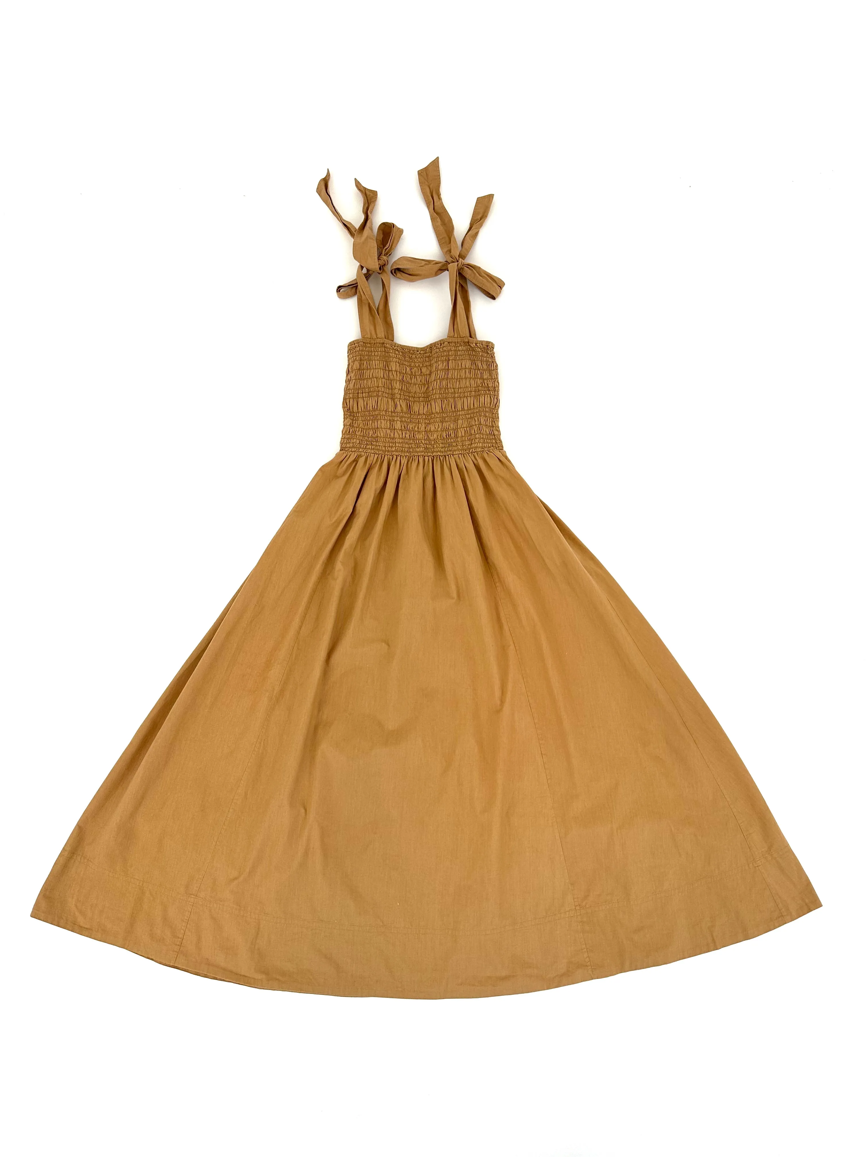 Dôen Smocked Bow Dress