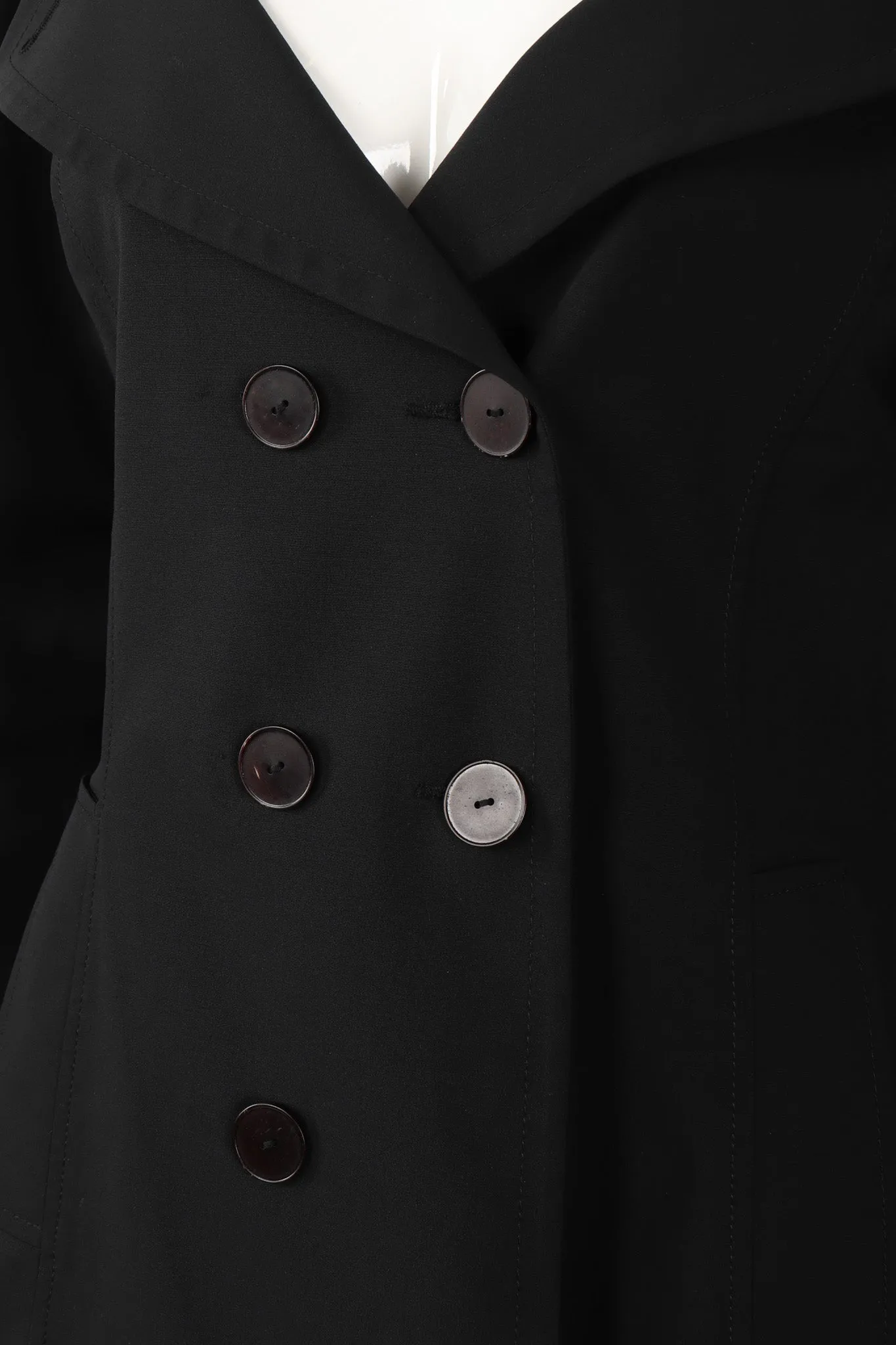 Diamond Collar Sailor Peacoat