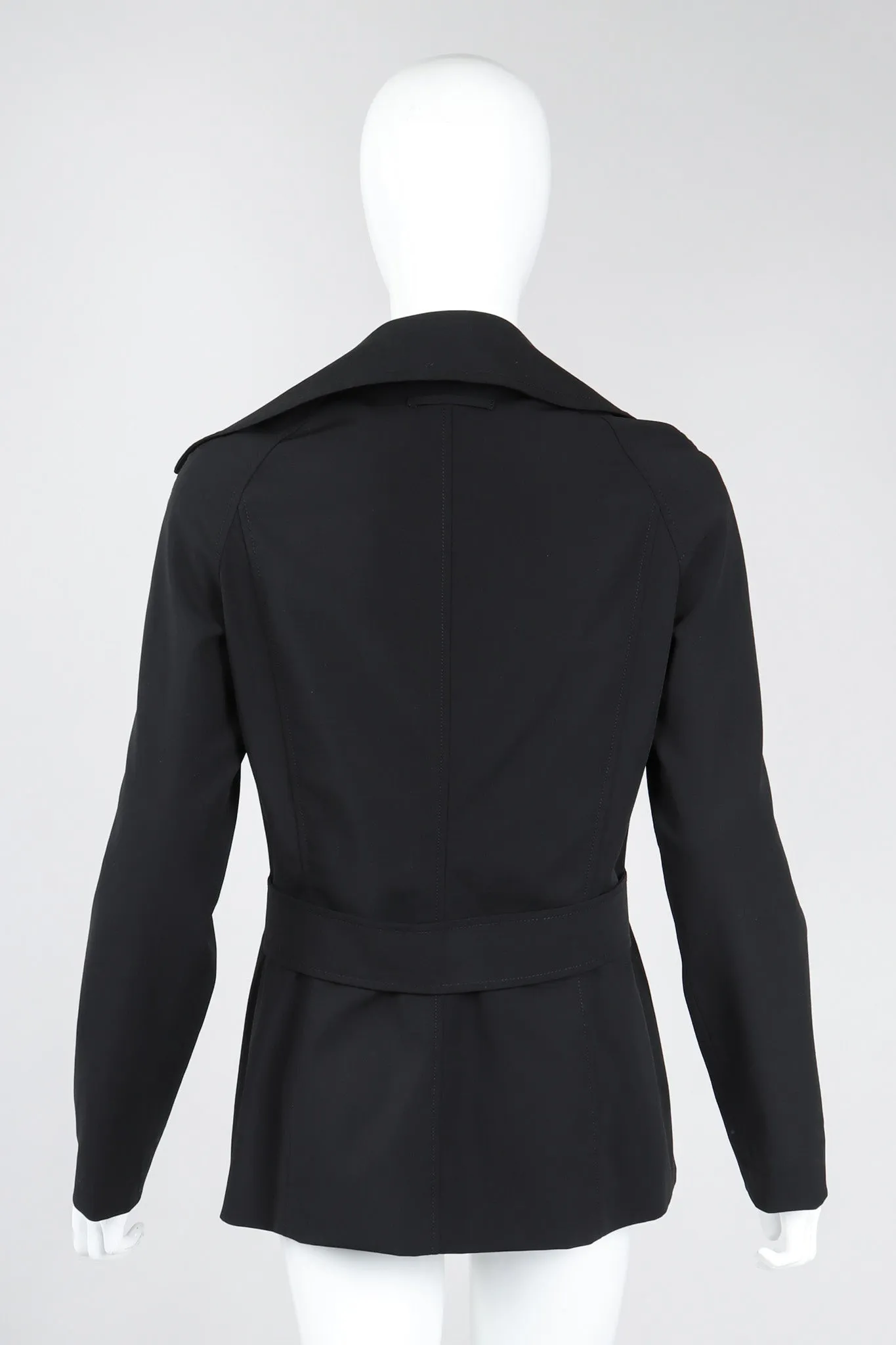 Diamond Collar Sailor Peacoat