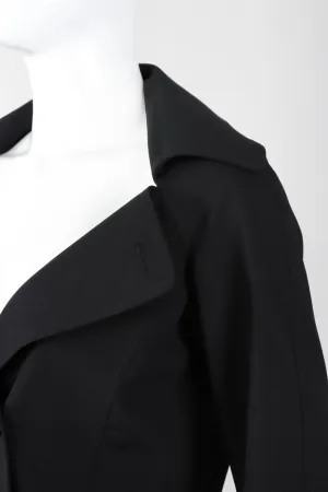 Diamond Collar Sailor Peacoat