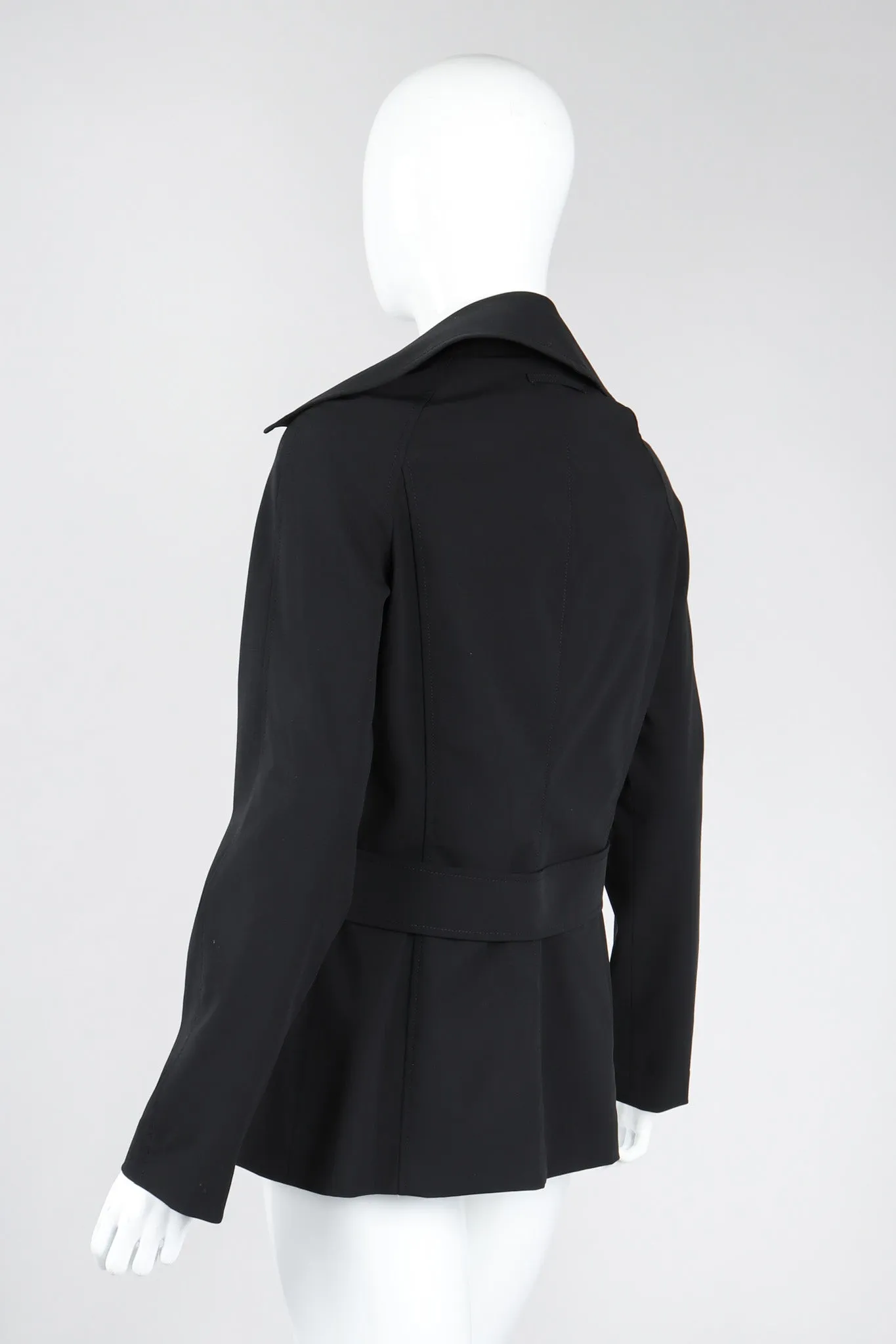 Diamond Collar Sailor Peacoat