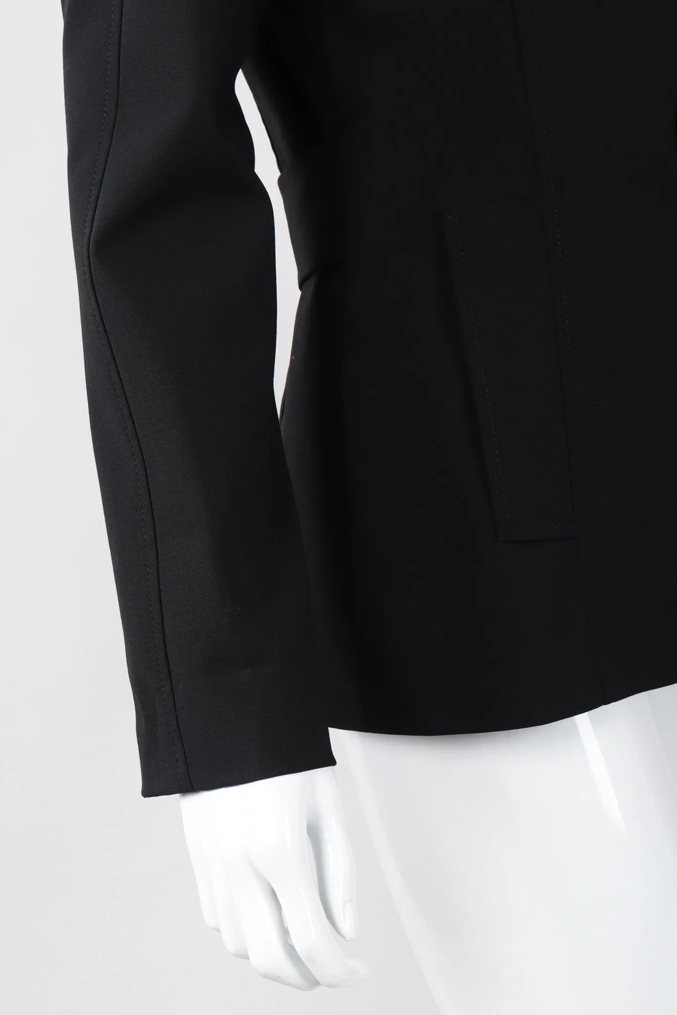 Diamond Collar Sailor Peacoat