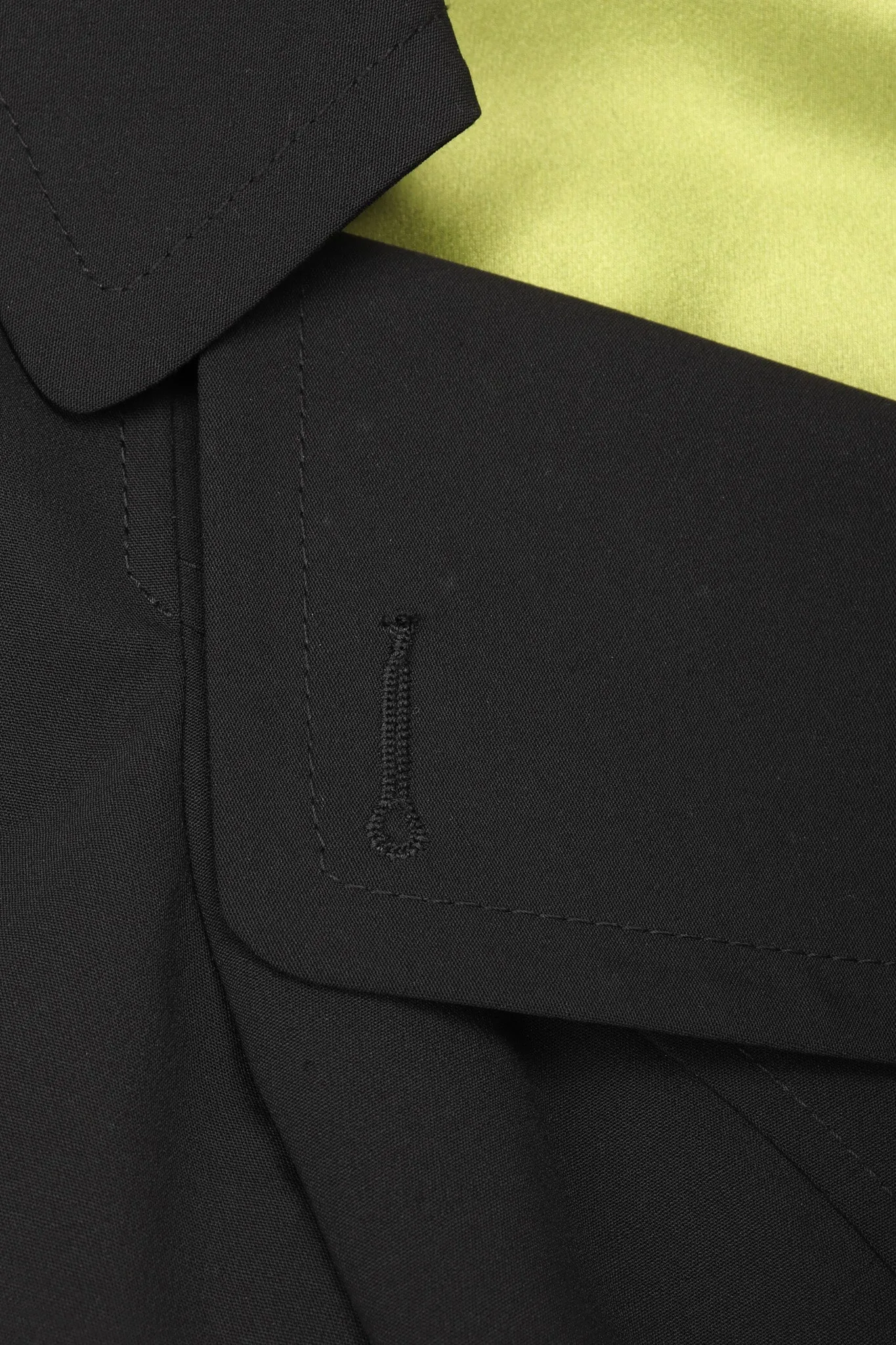 Diamond Collar Sailor Peacoat