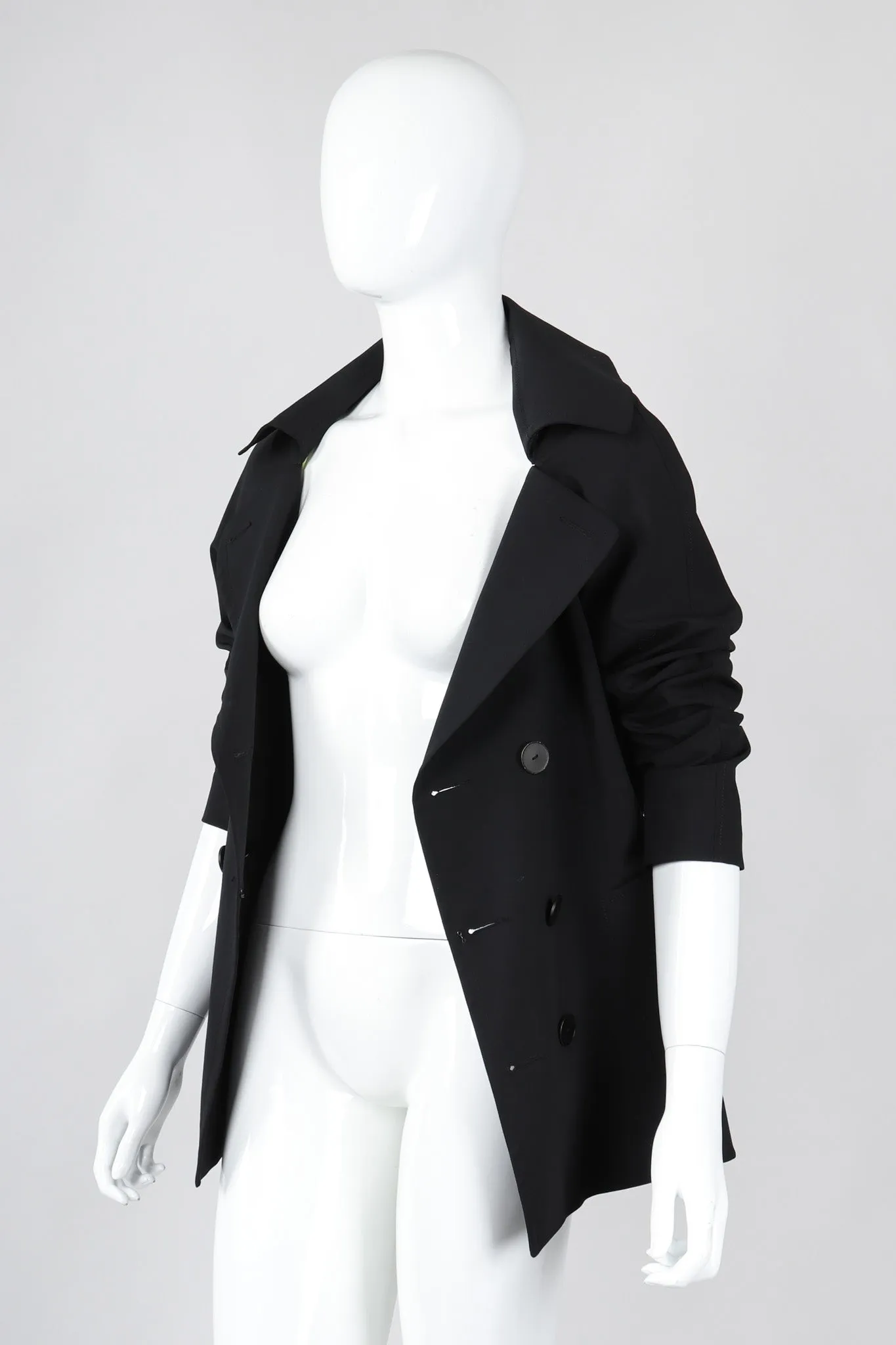 Diamond Collar Sailor Peacoat