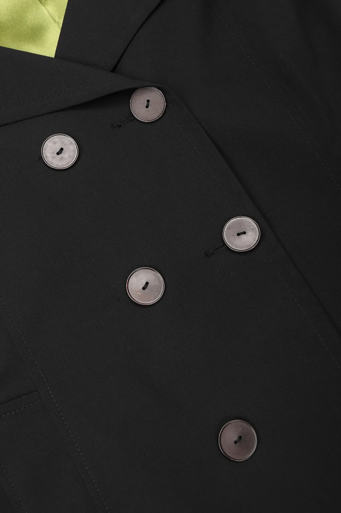 Diamond Collar Sailor Peacoat