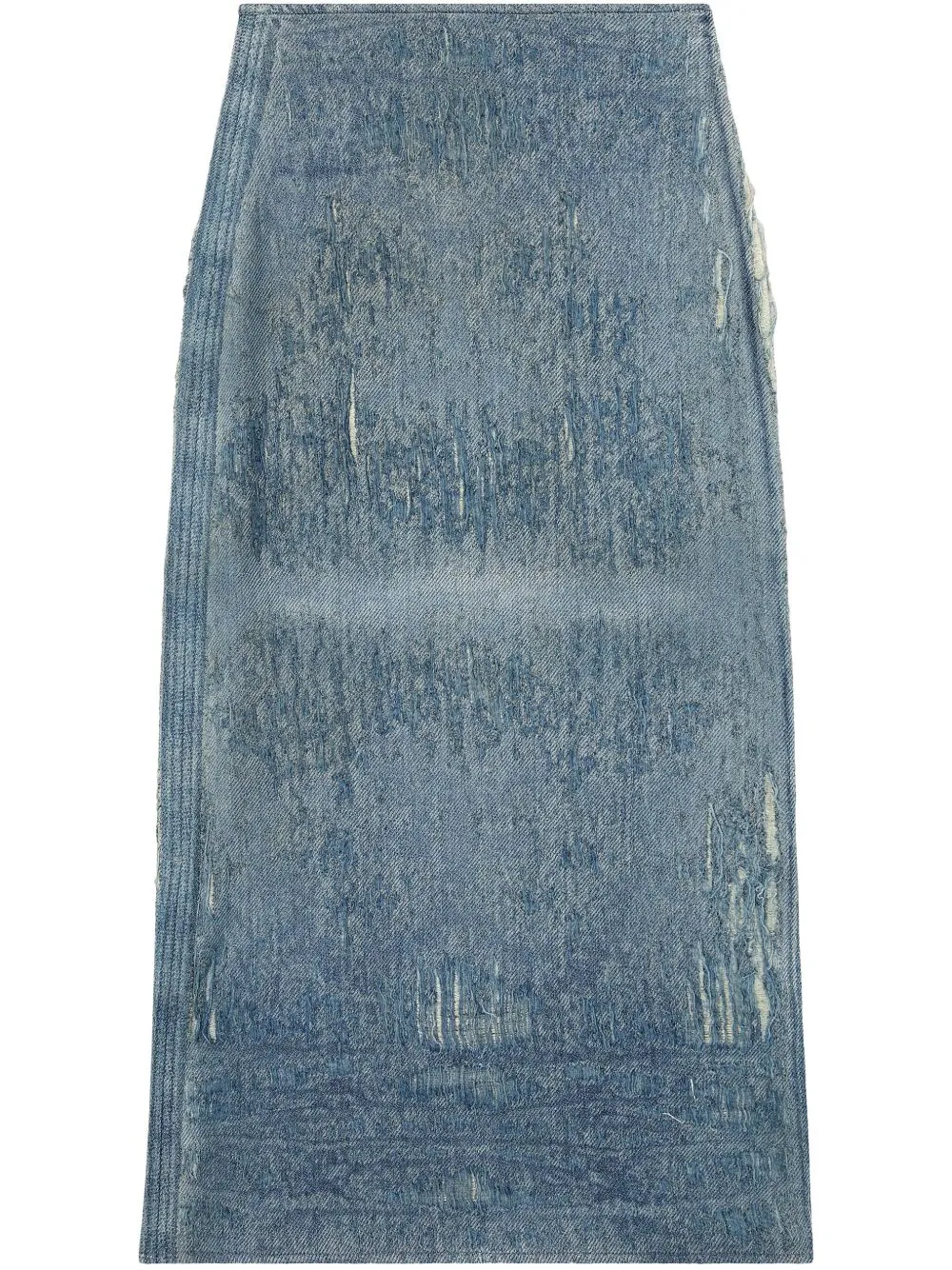 Diesel denim midi kjol