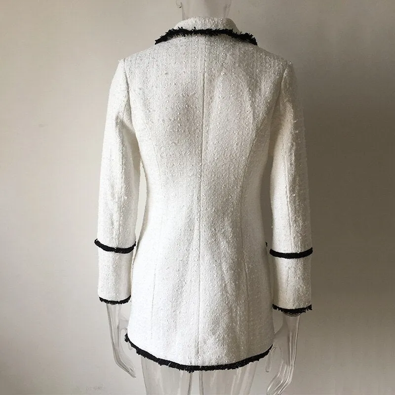 Double Breasted Coat "In Line"