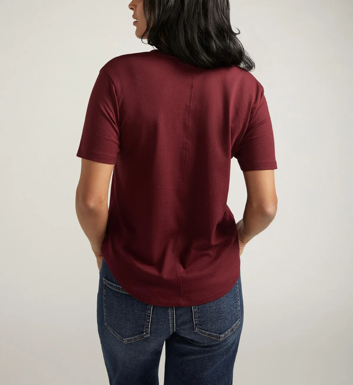 Drapey Luxe V-neck