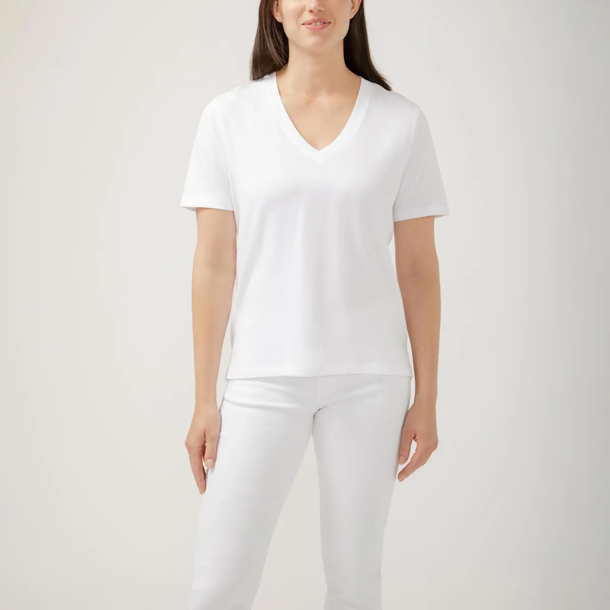 Drapey Luxe V-neck