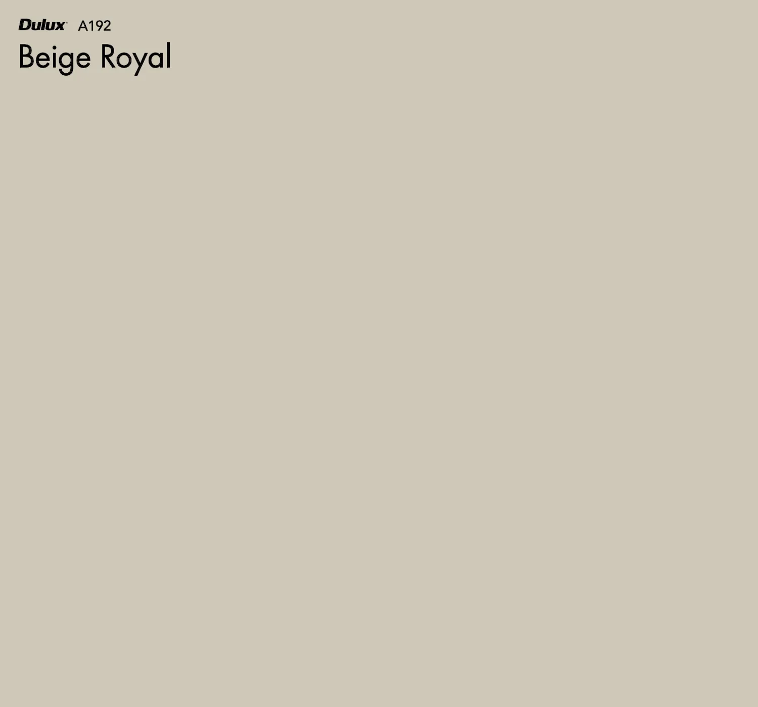 Dulux Beige Royal