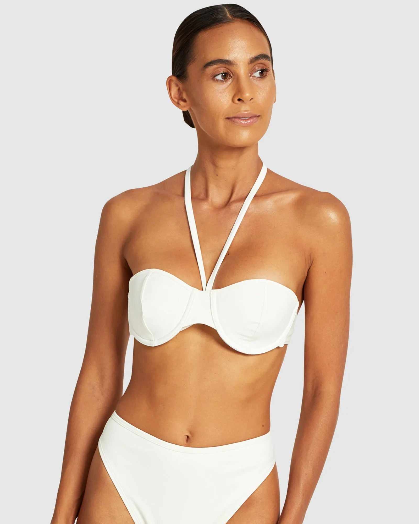 Easy Living - Creme - Balconette Bikini Top