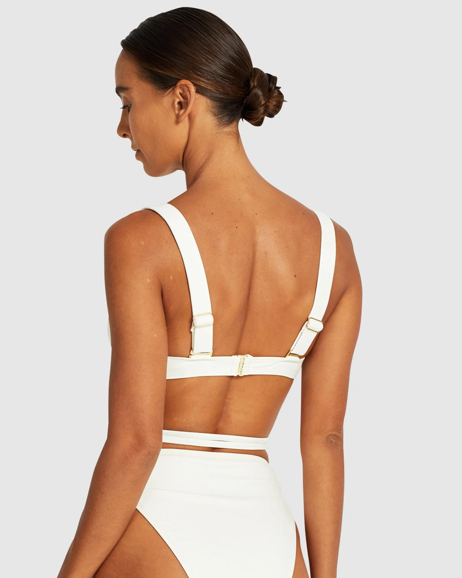 Easy Living - Creme - Balconette Bikini Top