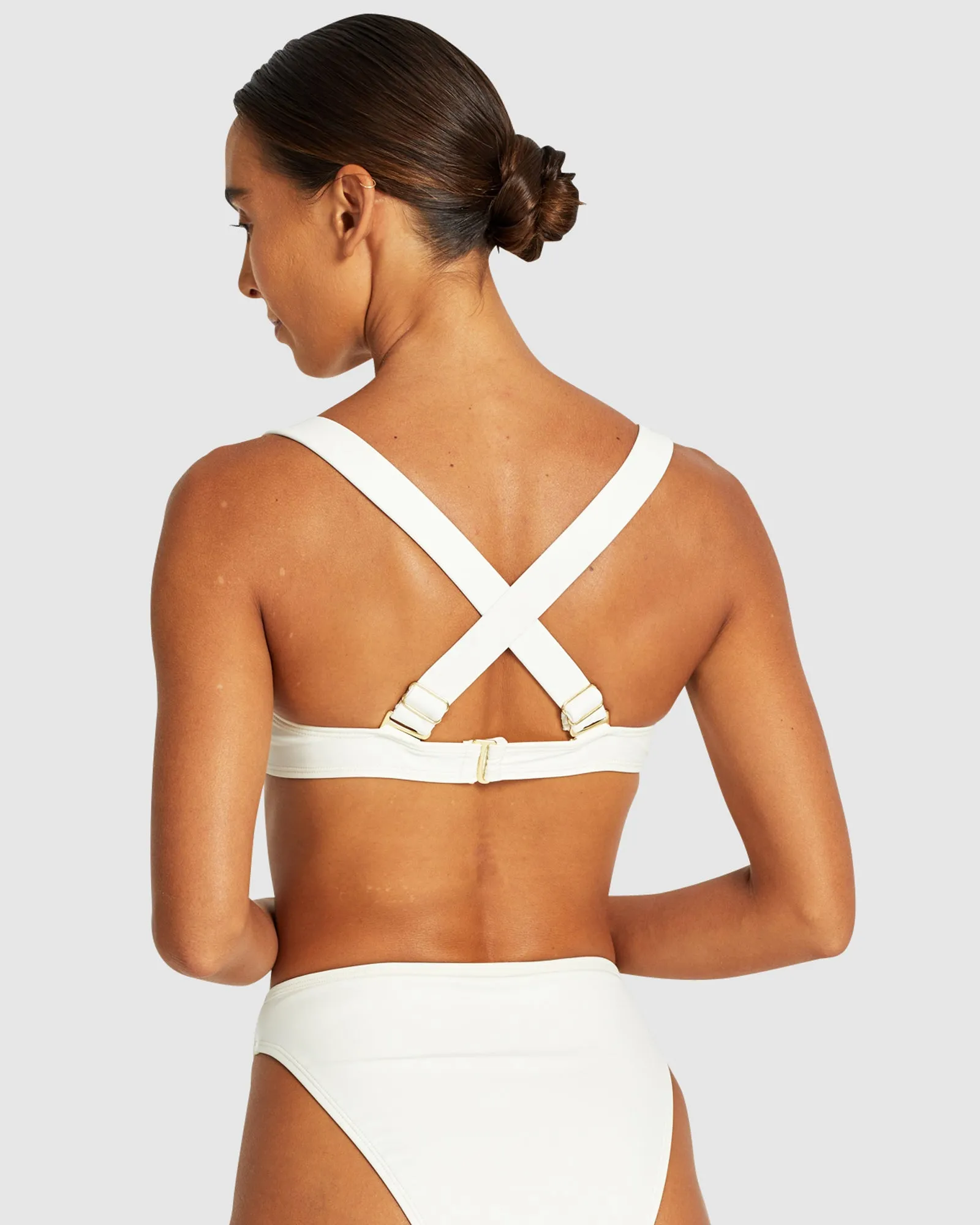 Easy Living - Creme - Balconette Bikini Top