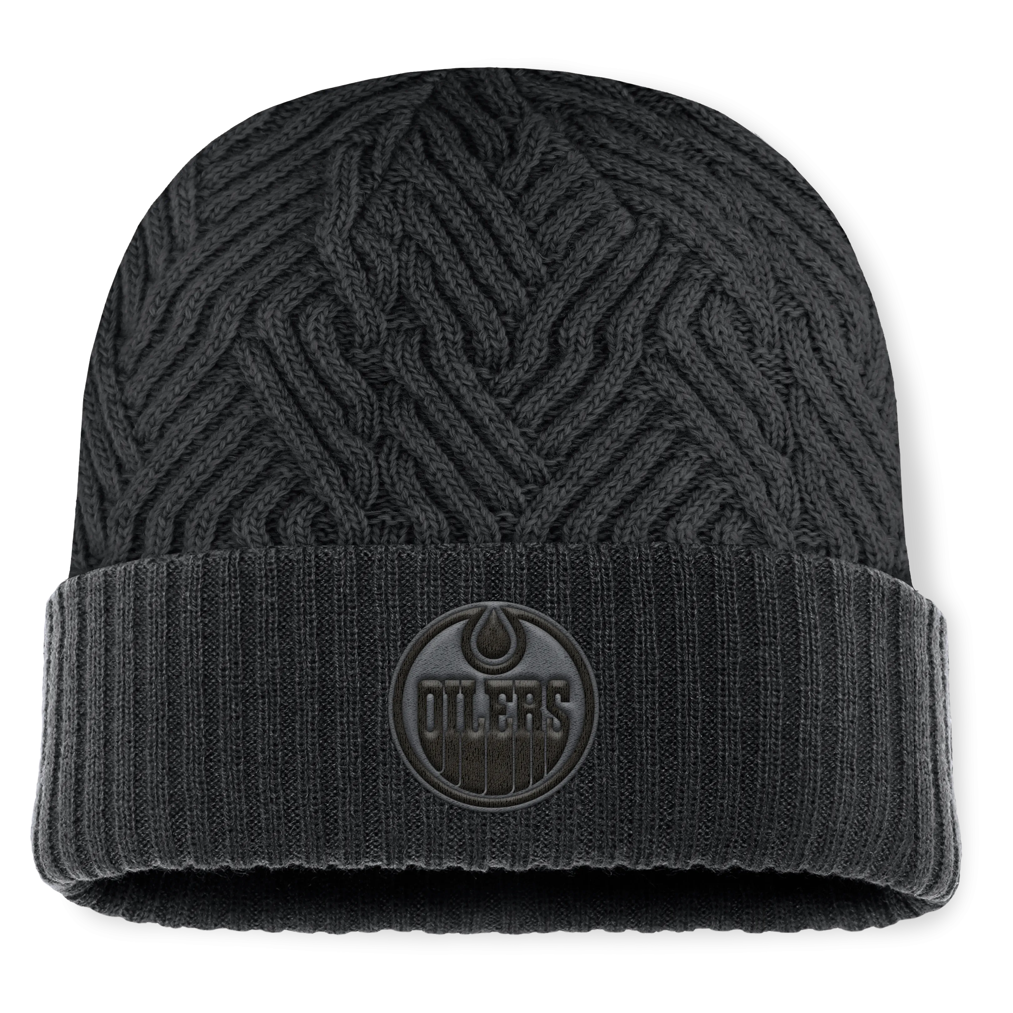 Edmonton Oilers Authentic Pro Road Cuffed Knit Toque