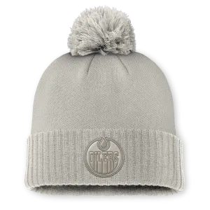 Edmonton Oilers Women's Authentic Pro Road Cuffed Toque
