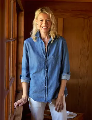 EILEEN RELAXED BUTTON UP SHIRT