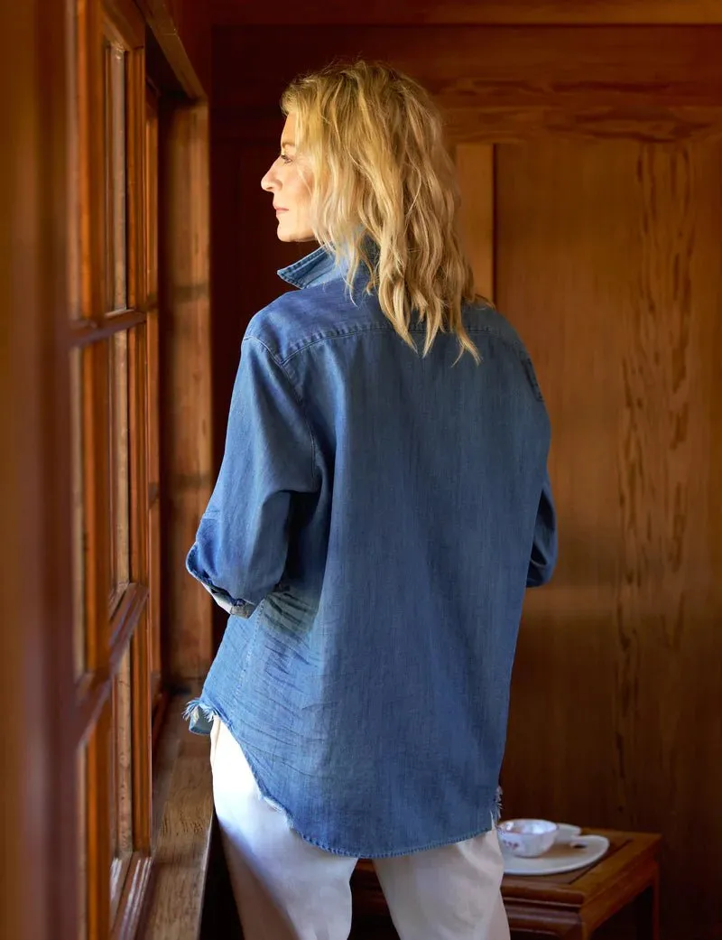 EILEEN RELAXED BUTTON UP SHIRT
