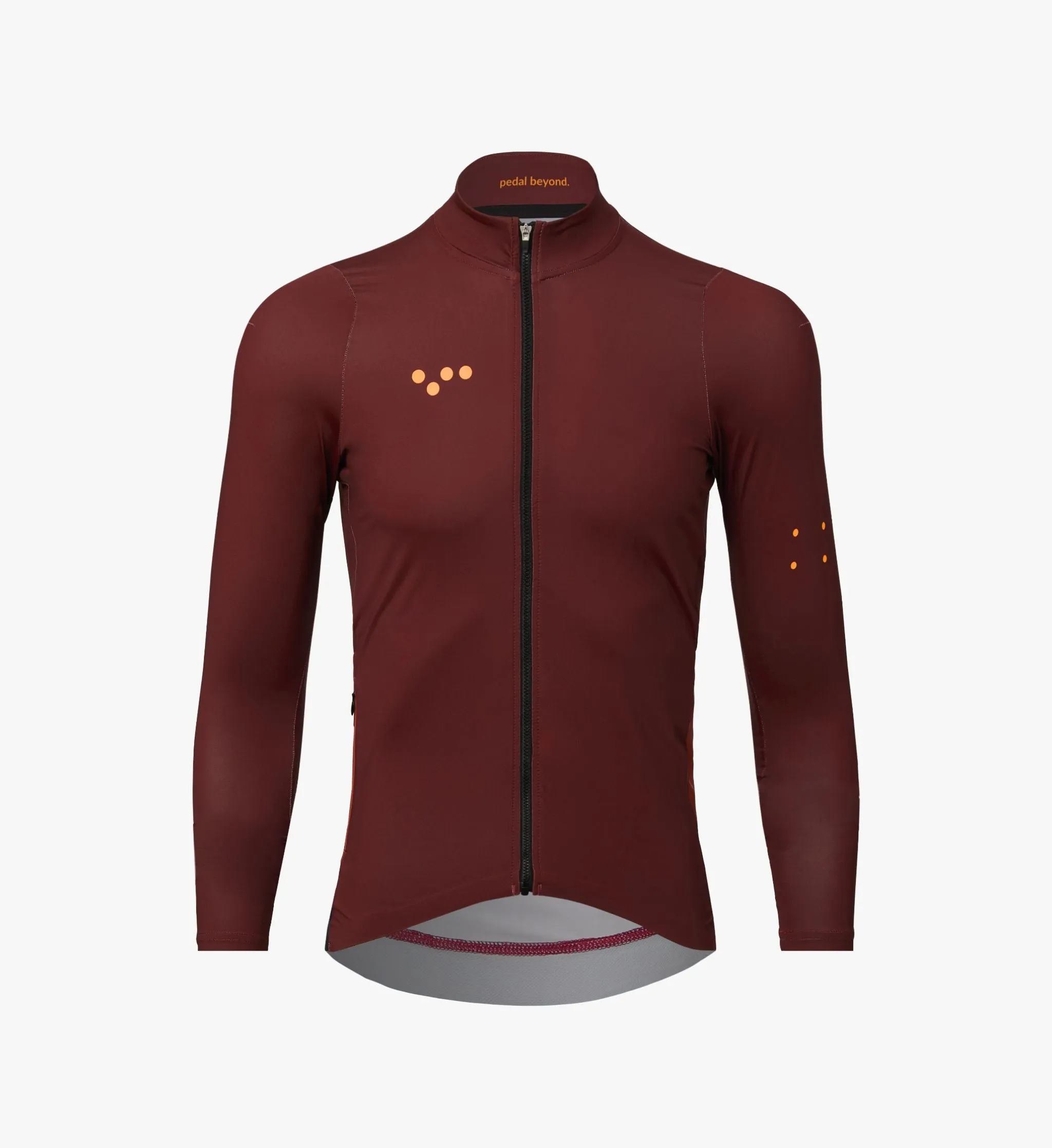 Essentials / Men's Midweight LS Jersey - Rust