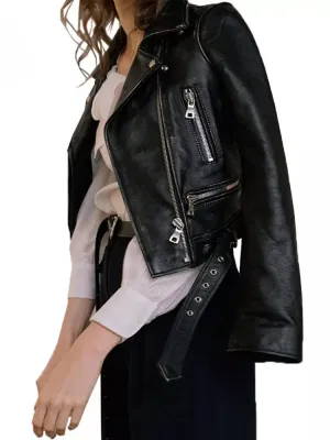 Faux Leather Jackets Zipper Basic Coat
