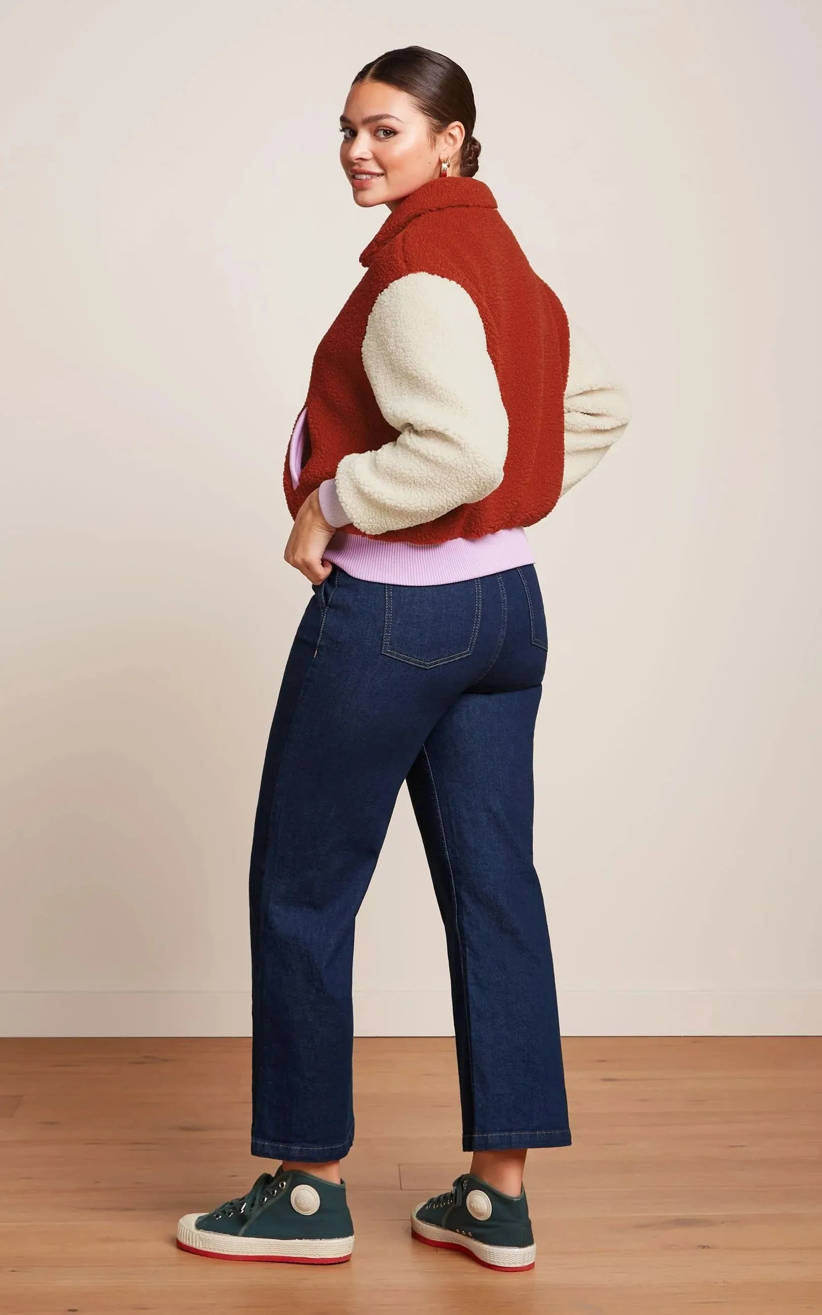 Fay Jacket Teddy Red
