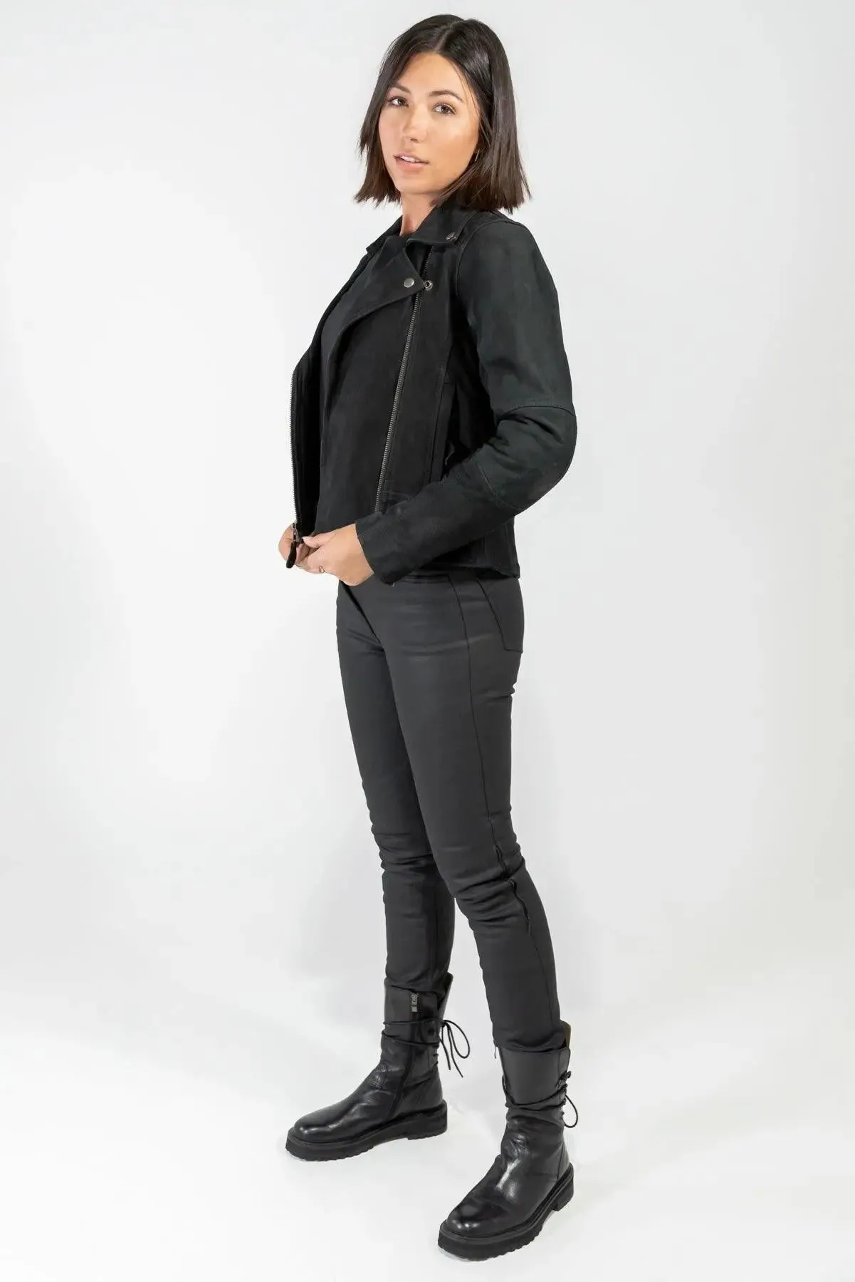 Festival Fringed Leather Motorcycle Jacket (Armoured)