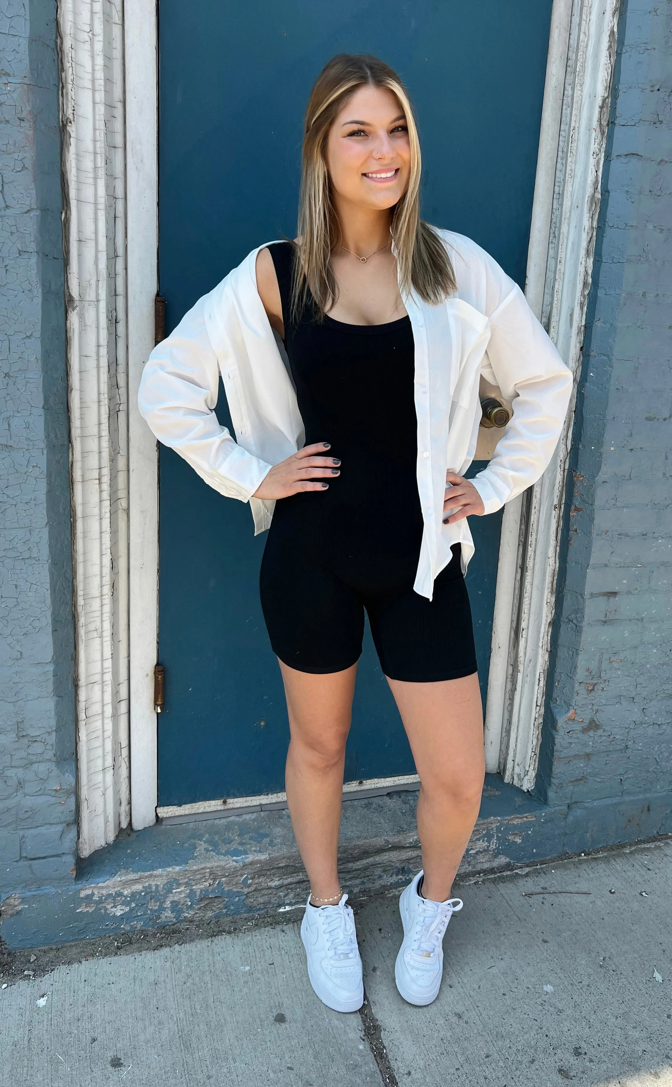Finding the Calm Oversized Button Down Top- More colors