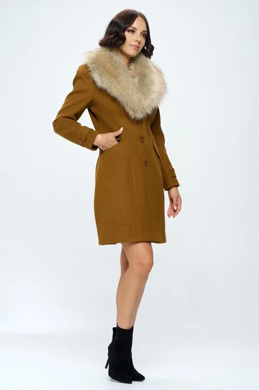 Fiorella Princess Coat - Camel
