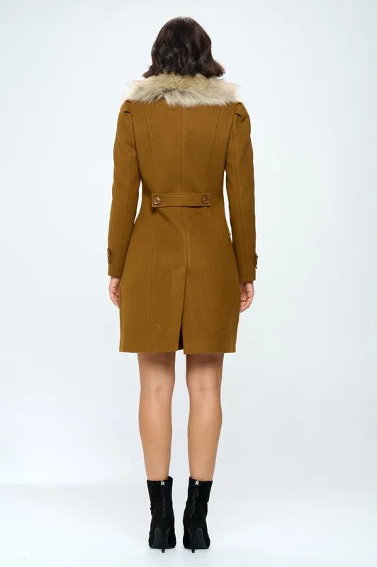 Fiorella Princess Coat - Camel