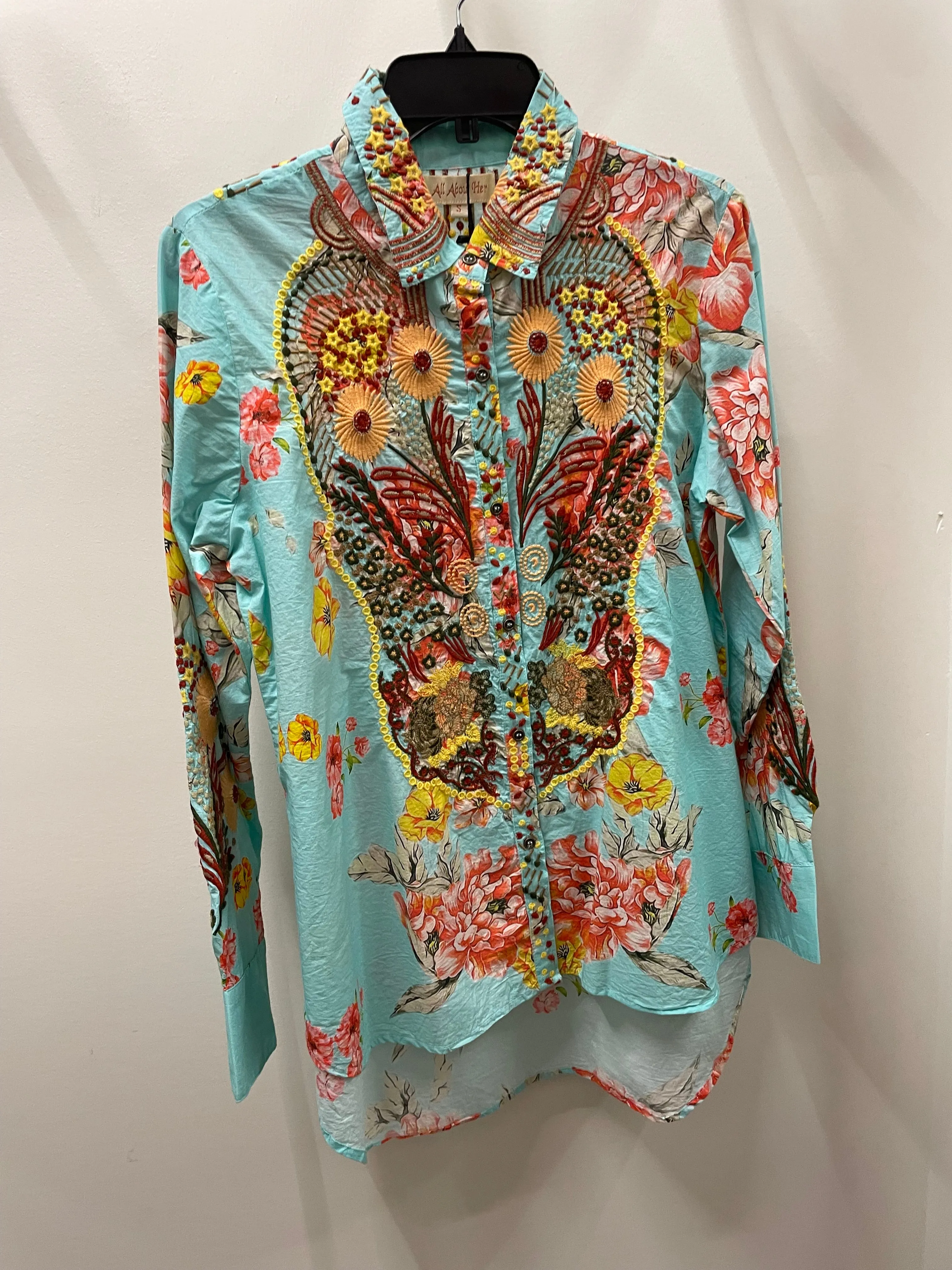 Floral Frontier Blouse by All About Her