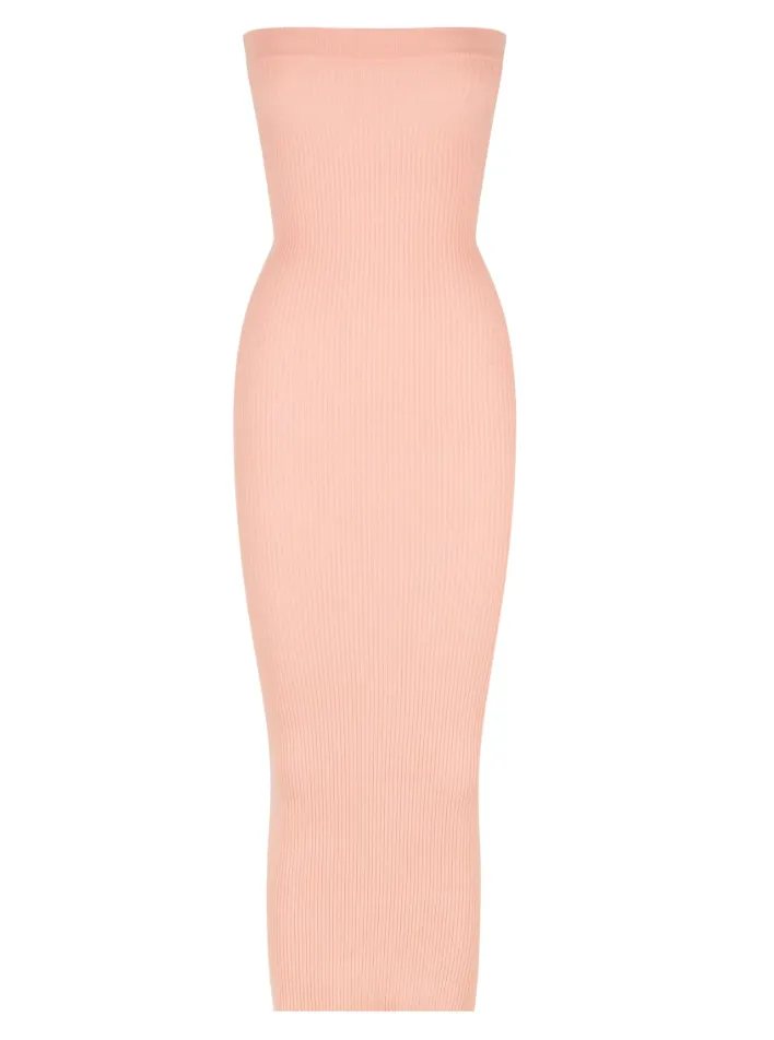 Freya Midi Dress Pink Punch