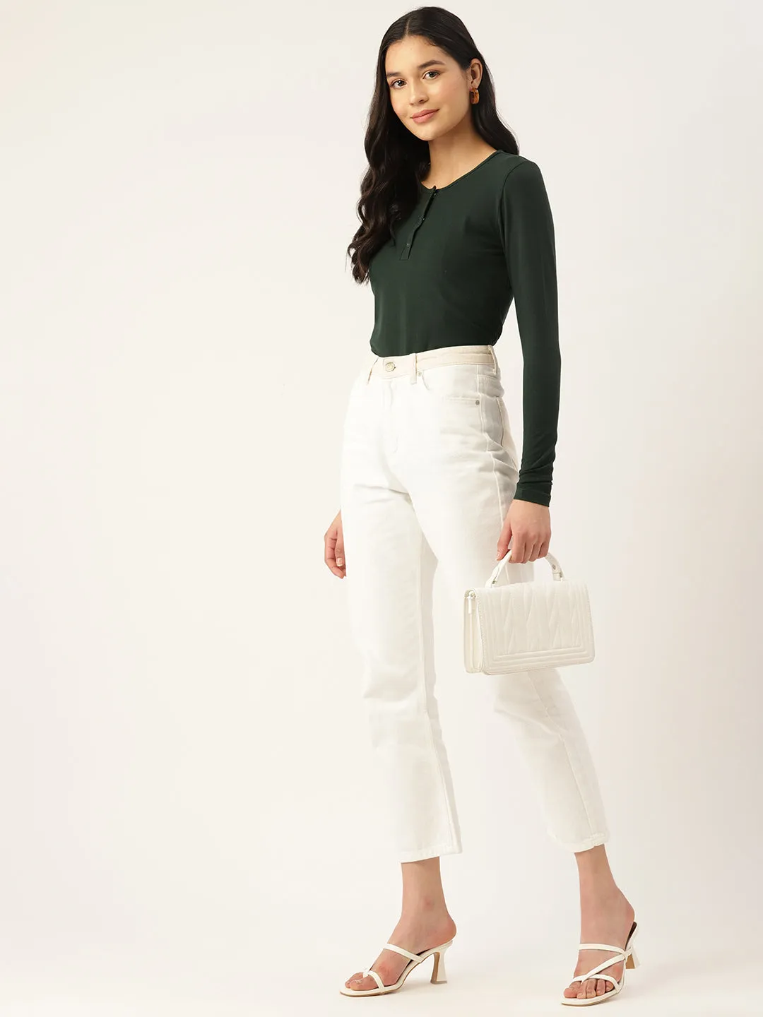 Full Sleeve Button Down Tee
