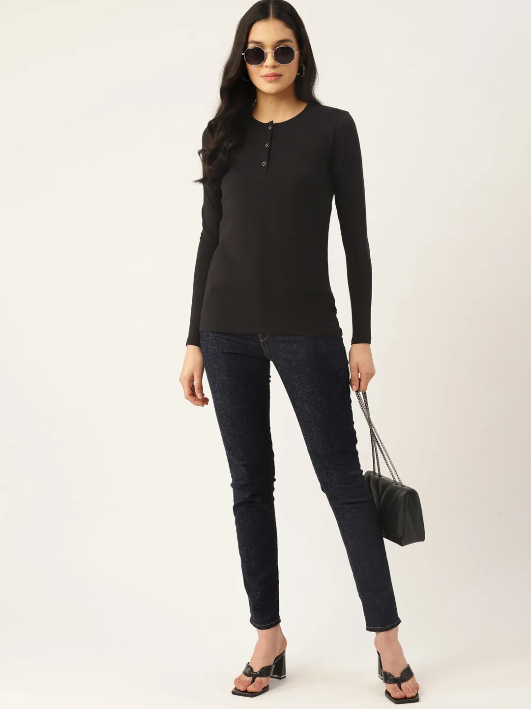 Full Sleeve Button Down Tee