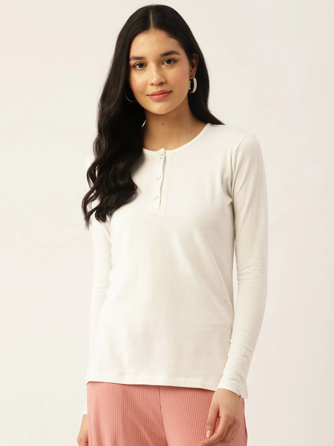 Full Sleeve Button Down Tee