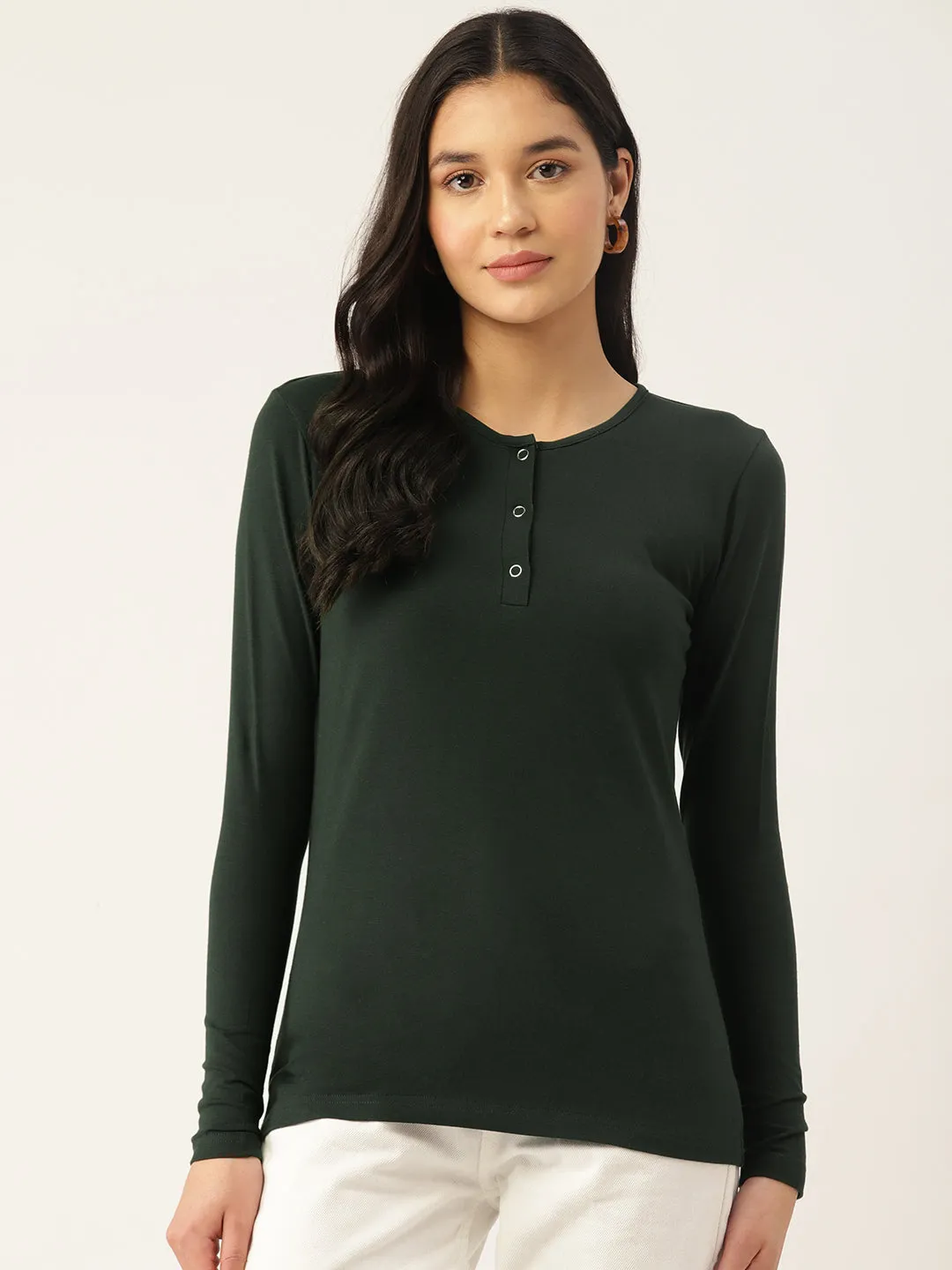 Full Sleeve Button Down Tee