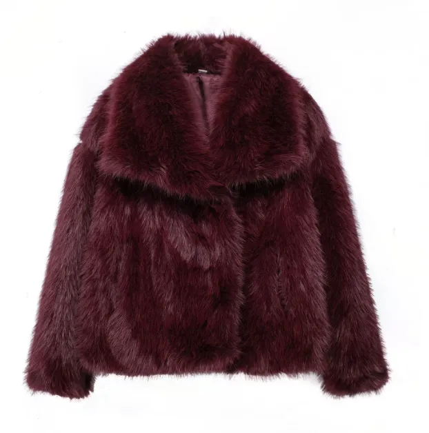 Fur Coat for Ladies | Beige - Luxurious and Warm