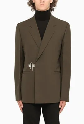 GIVENCHY - French LOVE LOCK Padlock Slim-Fit Notch Lapel Jacket - 44R
