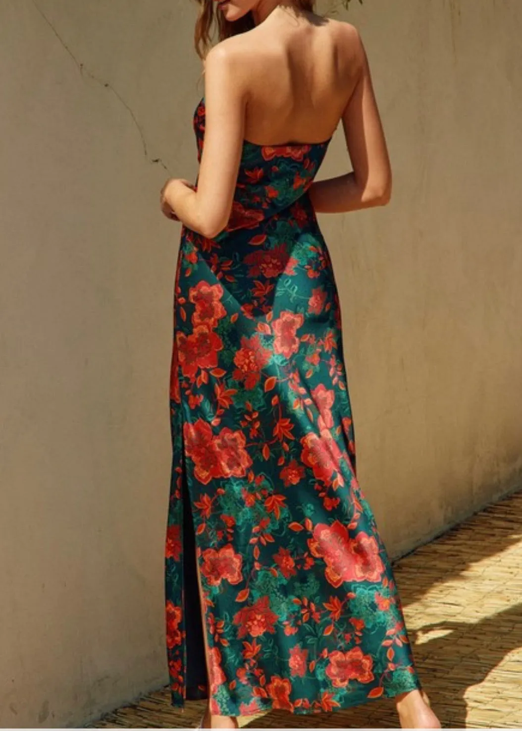 Going Out Strapless Bias Cut Dress