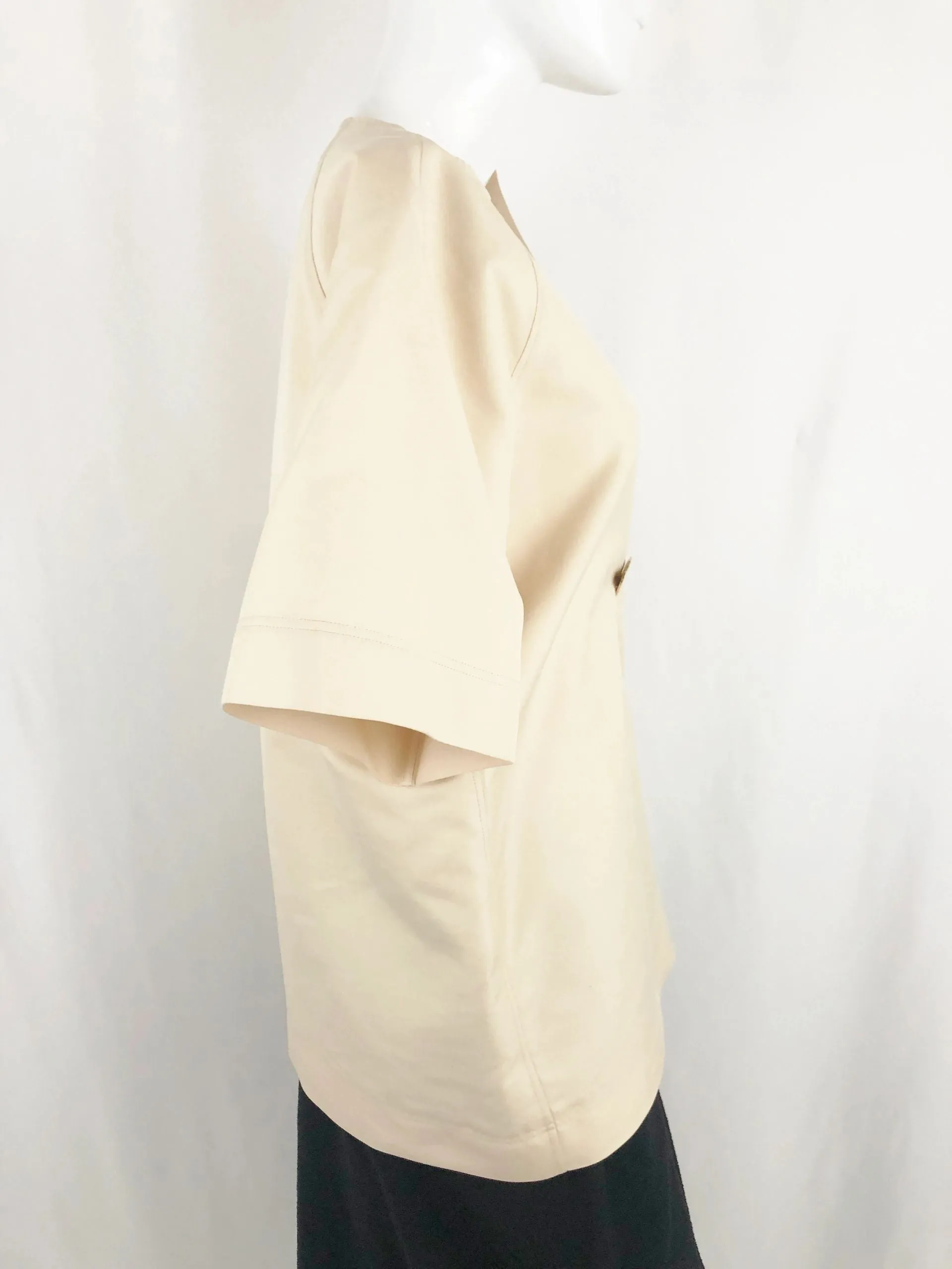 Gold Button Top Size M