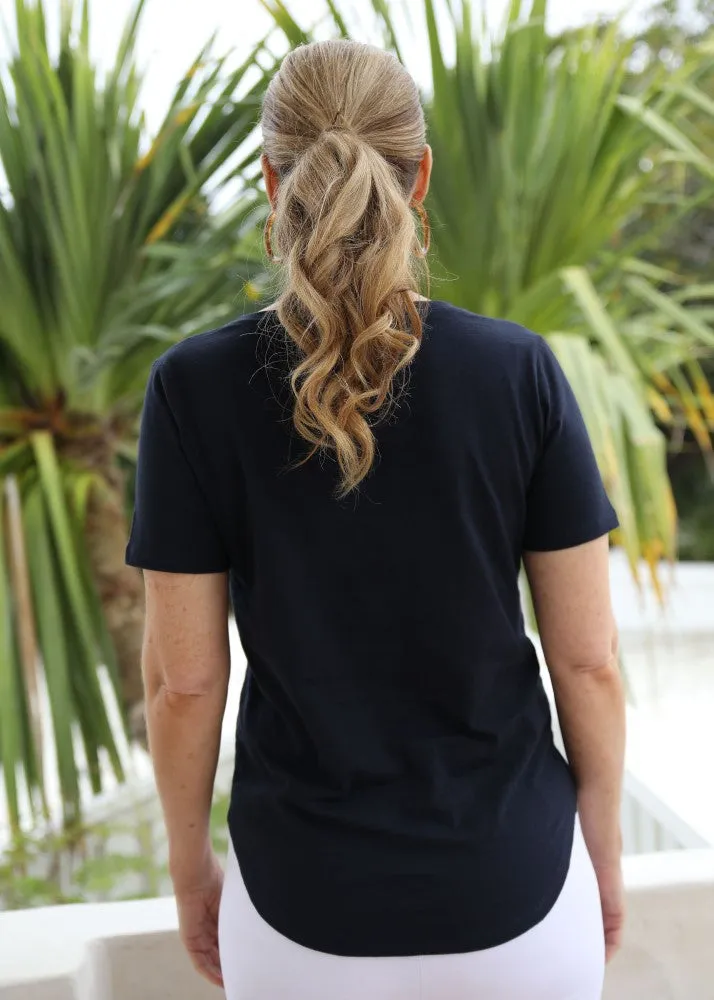 Goondiwindi Cotton V Neck Tee 3260