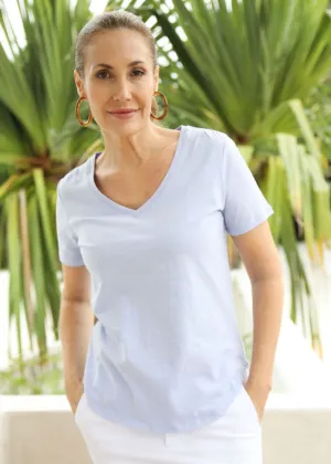 Goondiwindi Cotton V Neck Tee 3260