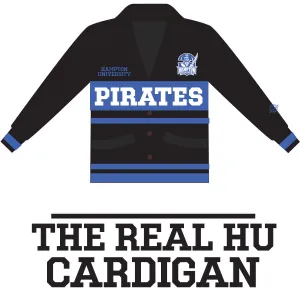 HAMPTON U | BY THE SEA BLACK Cardigan
