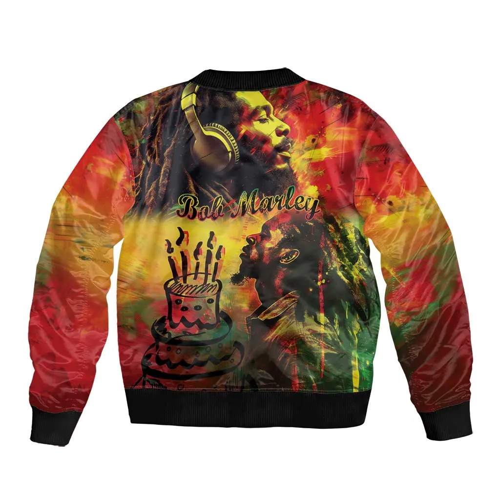 Happy Birthday King of Reggae Bomber Jacket LT9