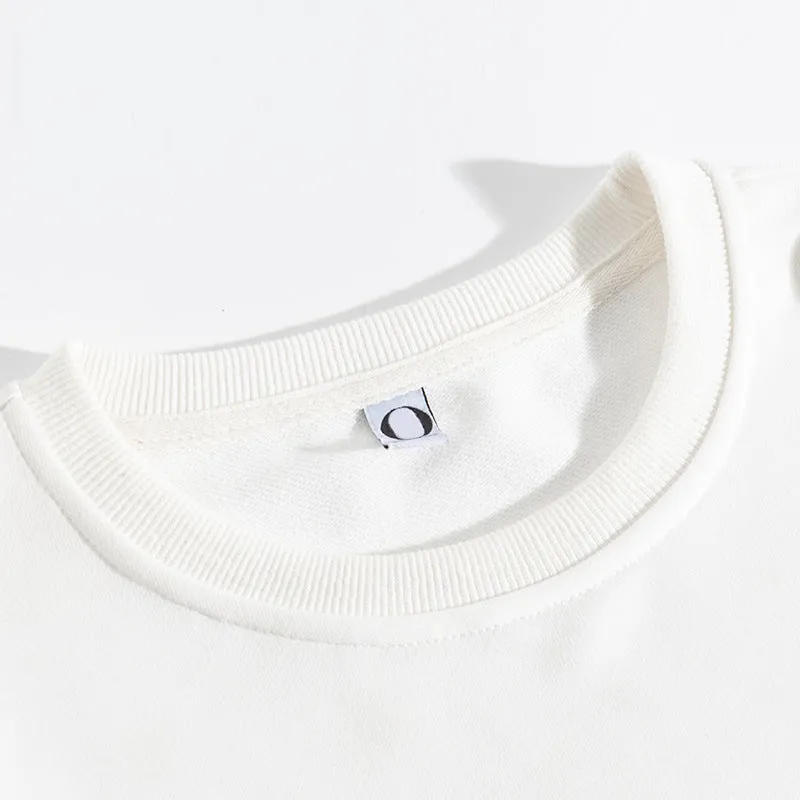 Happy Christmas O-Neck White Sweater R