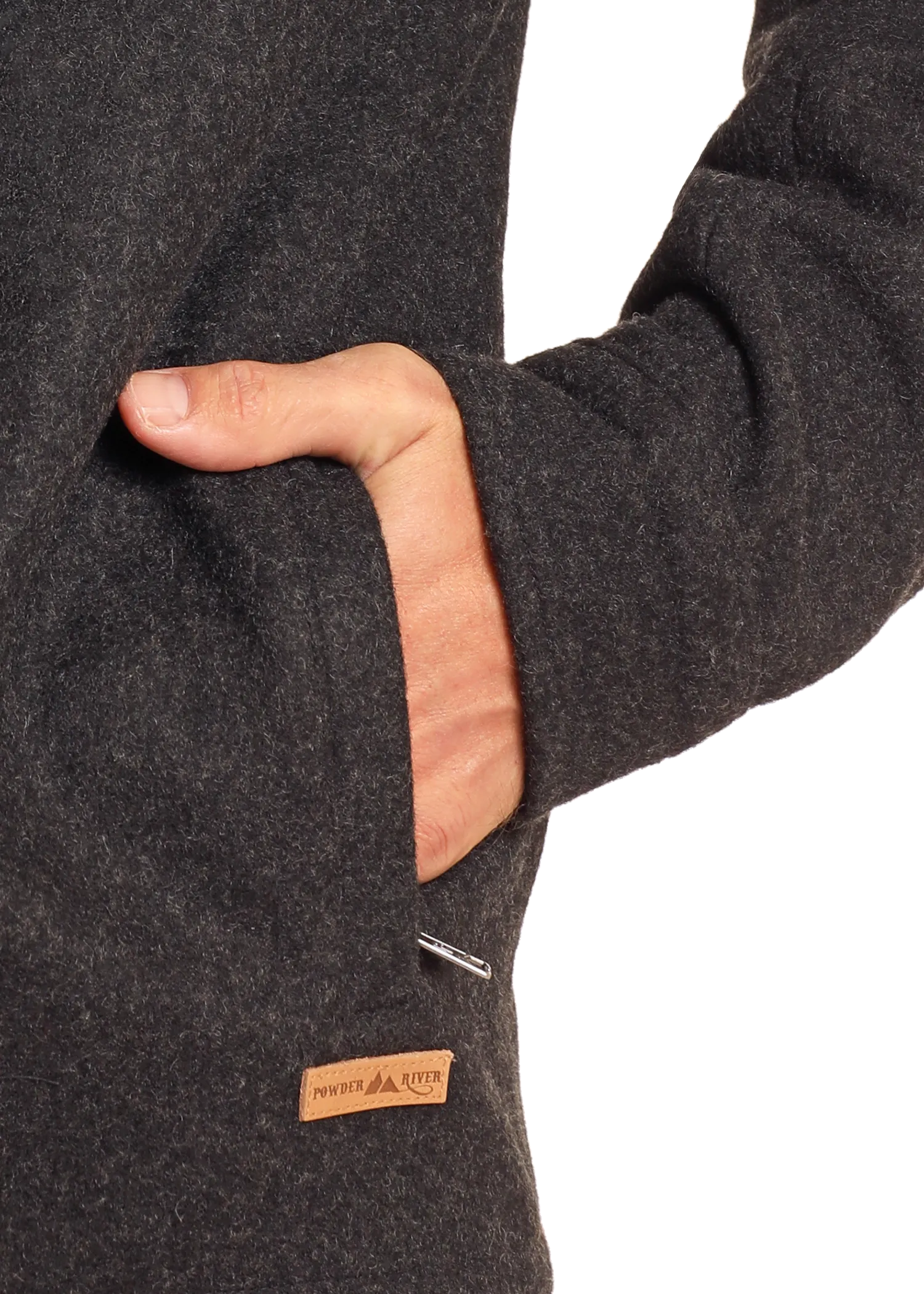 Heather Wool Coat